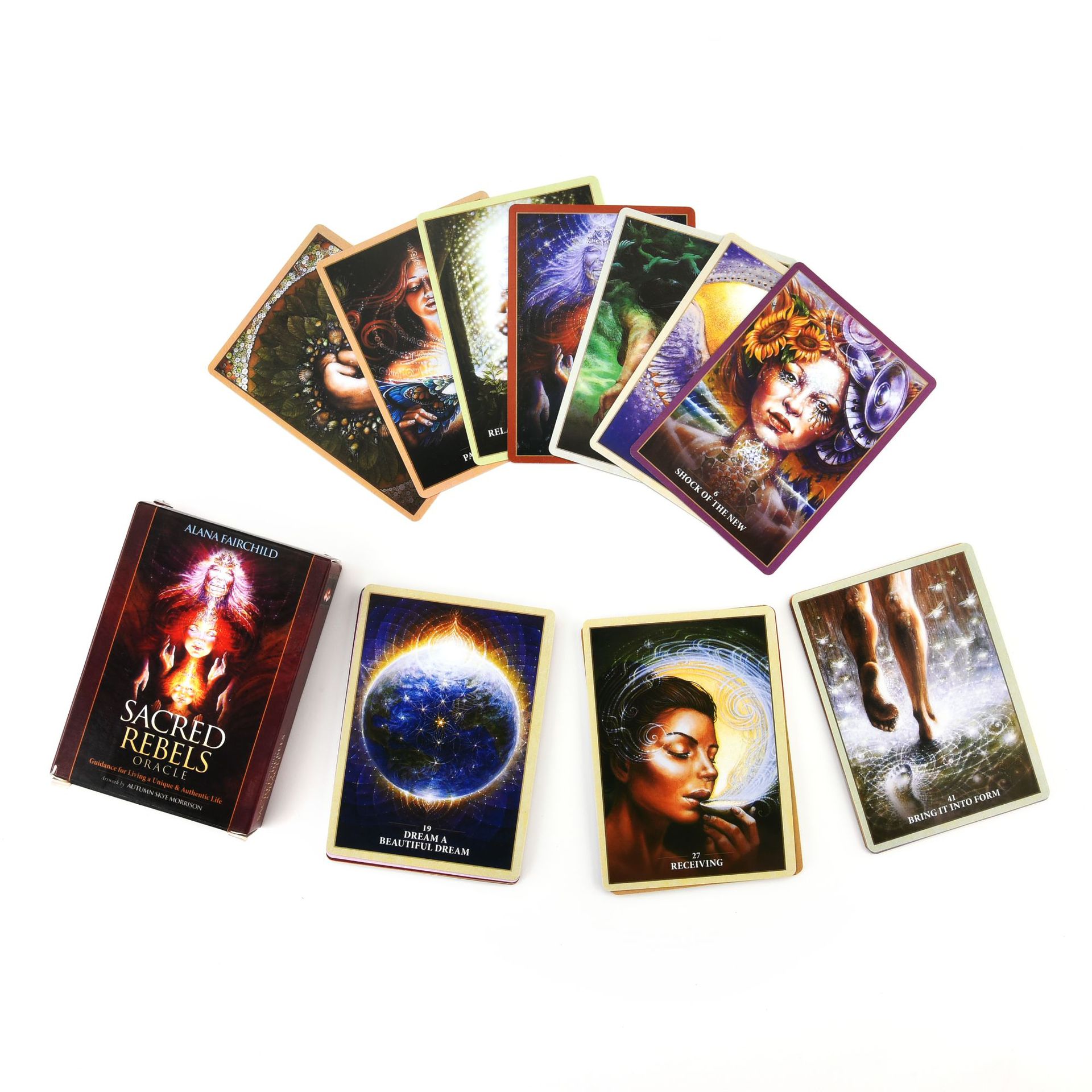 Bộ Bài Bói Tarot Sacred Rebels Oracle New Cao Cấp