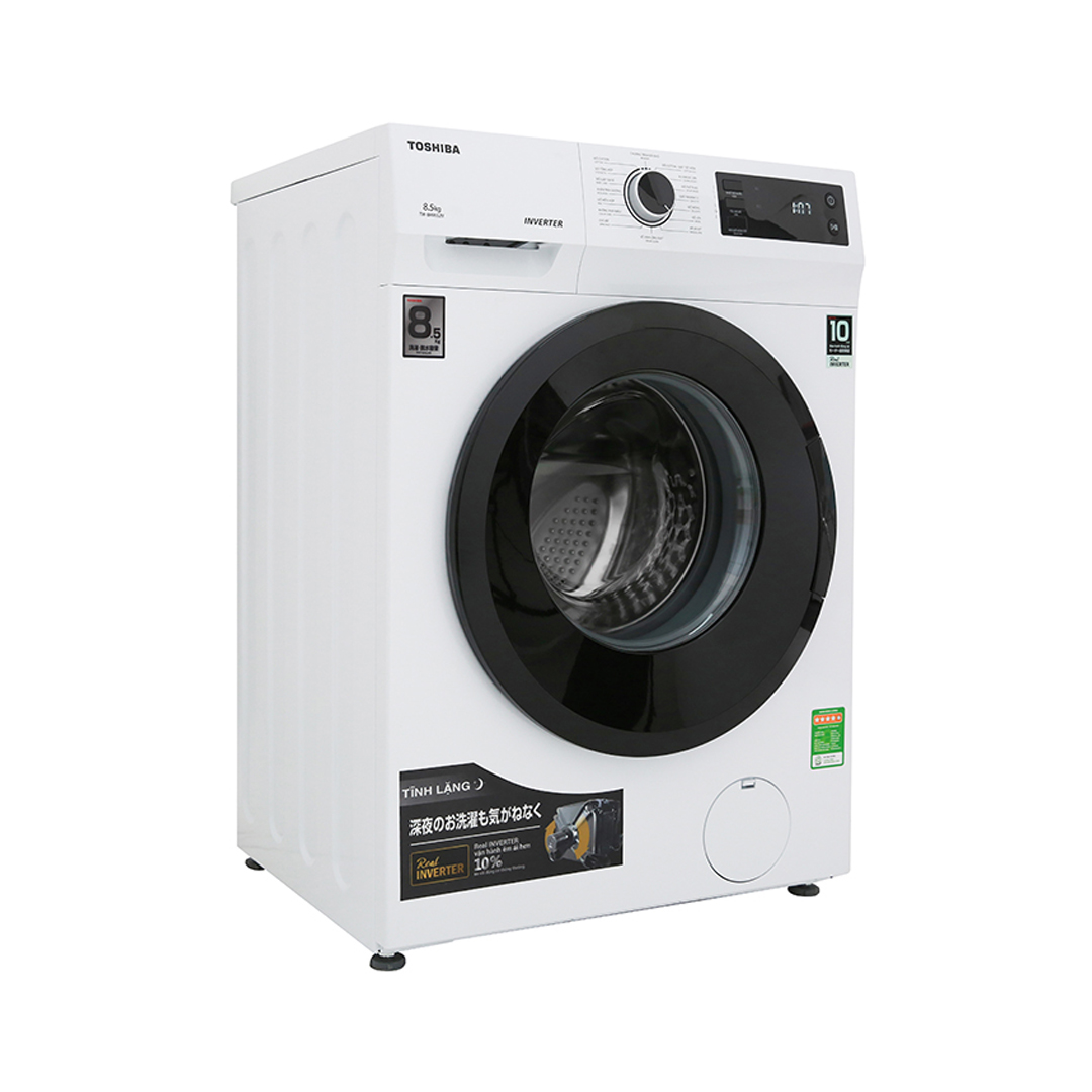 Máy giặt Toshiba Inverter 8.5 Kg TW-BH95S2V WK-Hàng Chính Hãng.