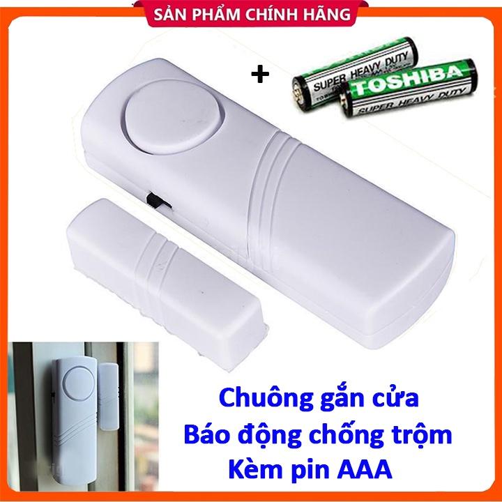 Chuông Báo Động Gắn Cửa Tặng kèm 2 Pin CHUẨN