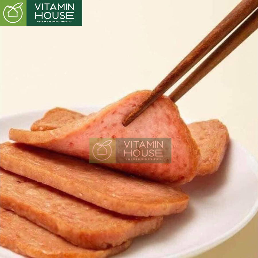 Thịt Hộp Spam 25% Ít mặn Mỹ 340g