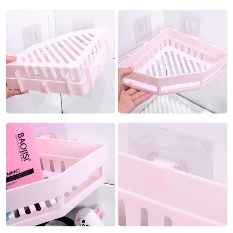 Kệ dán tường nhà tắm tam giác