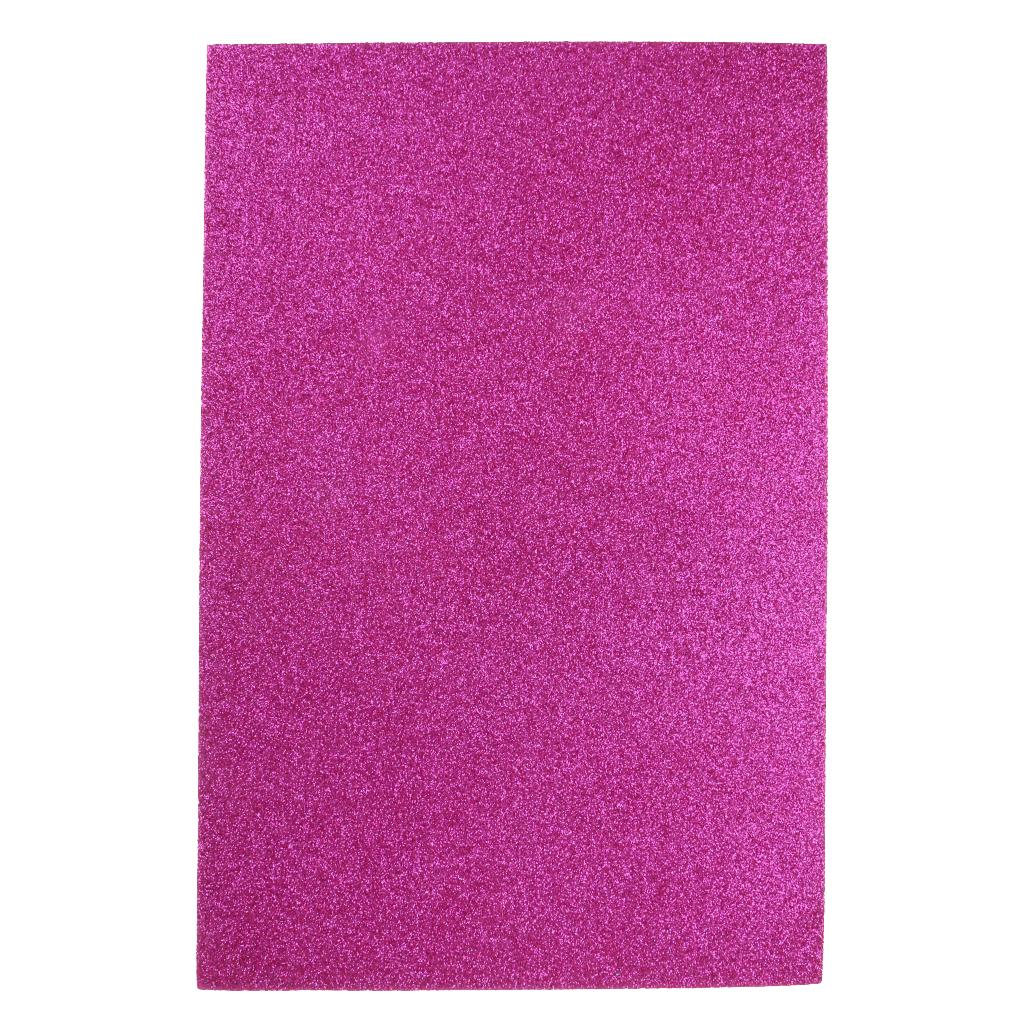 10 Tờ Lấp Lánh Mút Xốp Tấm Bột Miếng Dán Các Loại Màu Sắc