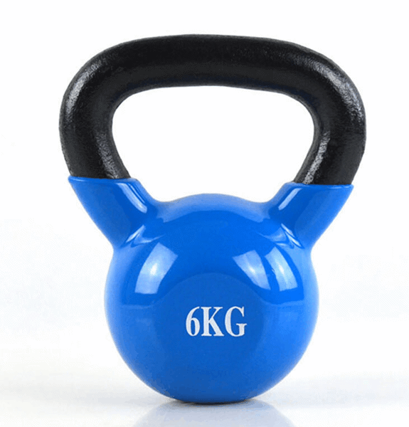 Tạ Bình Vôi,Tạ Quai Xách 6kg Bọc Cao Su Cao Cấp