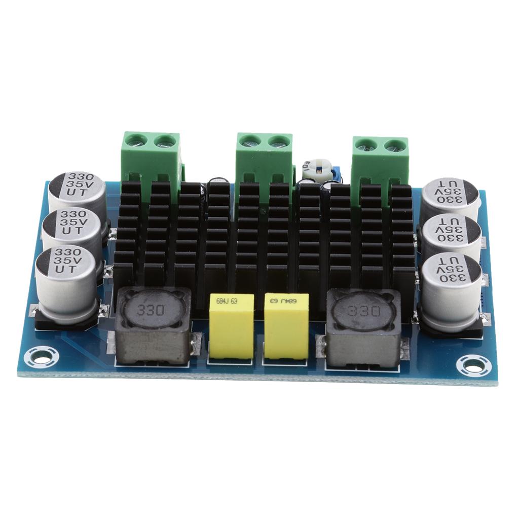 XH-M542 DC 12-26V 100W TPA3116DA Mono Channel Digital Power Audio Amplifier