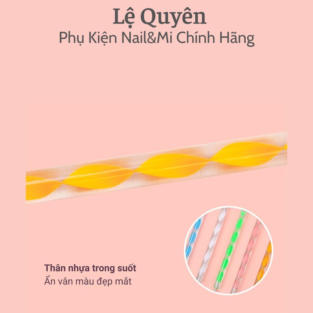 Set 5 Cọ Chấm Bi Đủ Size_Bút Chấm Bi Vẽ Nail 2 Đầu Chuyên Dụng