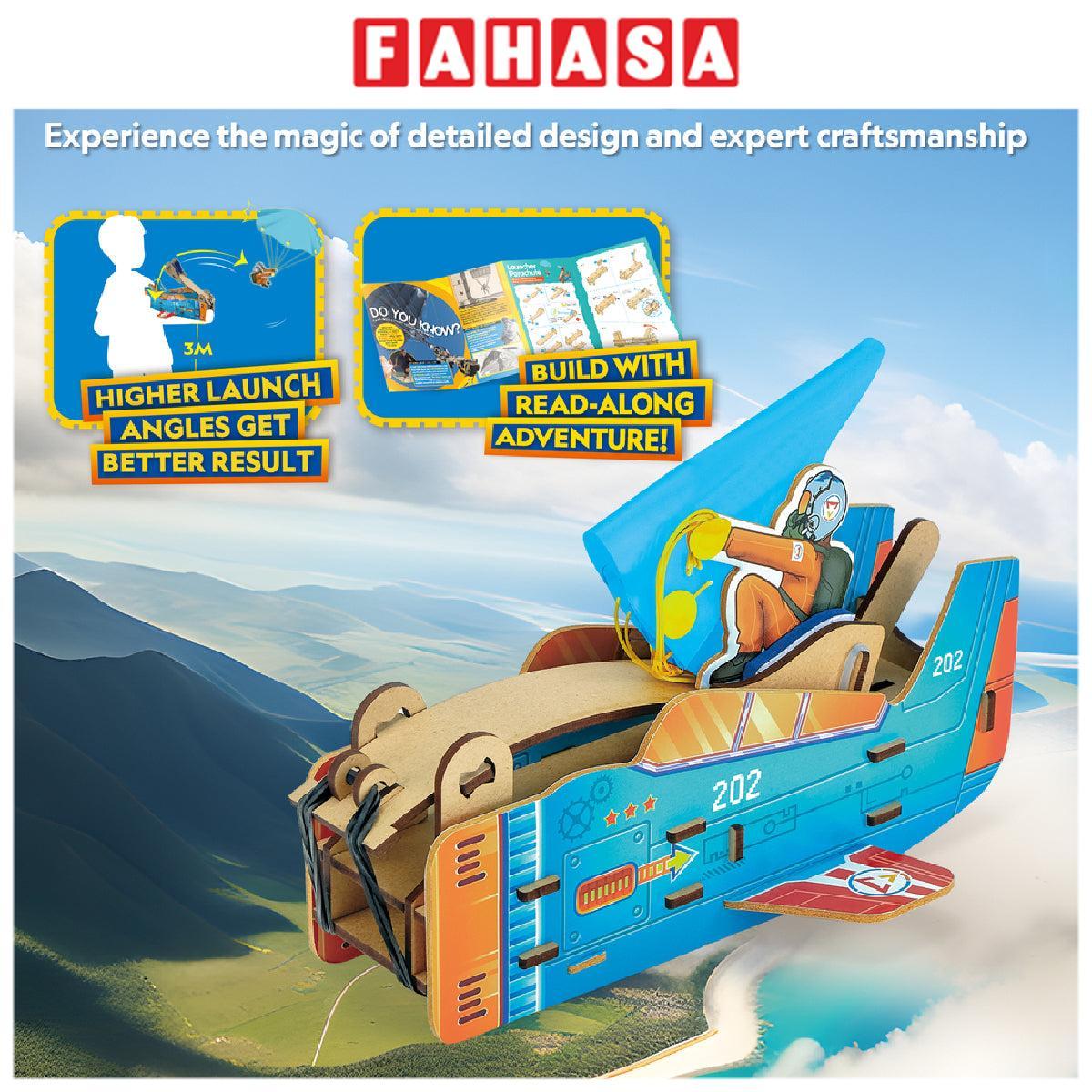 Đồ Chơi Giáo Dục STEAM - Bệ Phóng Dù Lượn Nat Geo - National Geographic DS1120h