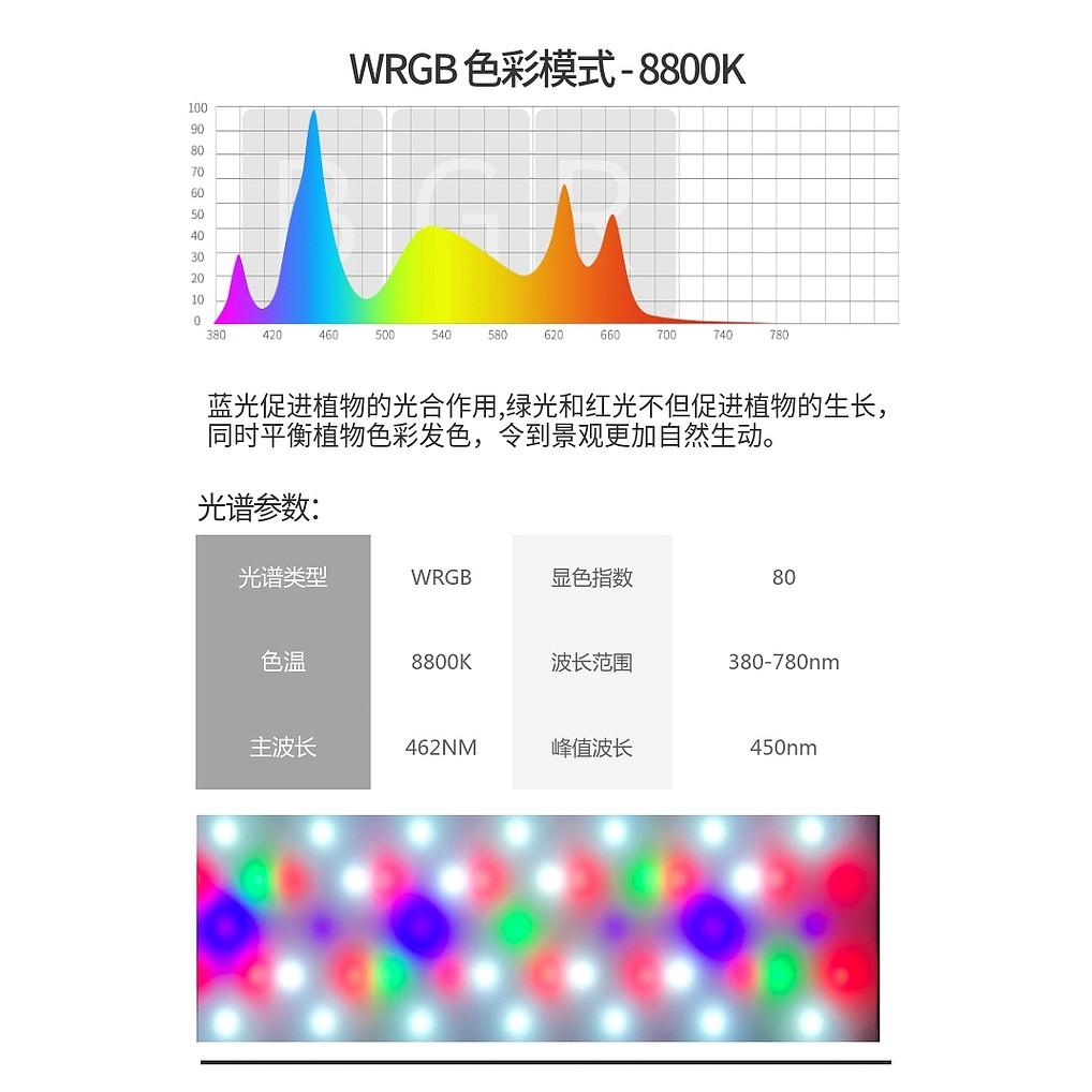 Đèn thủy sinh Week Raptor WRGB - Đèn thủy sinh WRGB - Đèn hồ cá - bể cá cảnh
