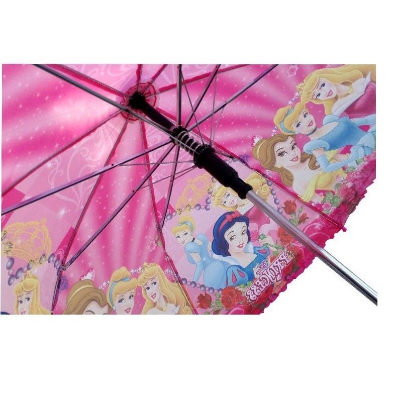 Cây Dù Che Mưa, Nắng Cho Trẻ Họa Tiết Công Chúa Trẻ Trung, Dễ Thương