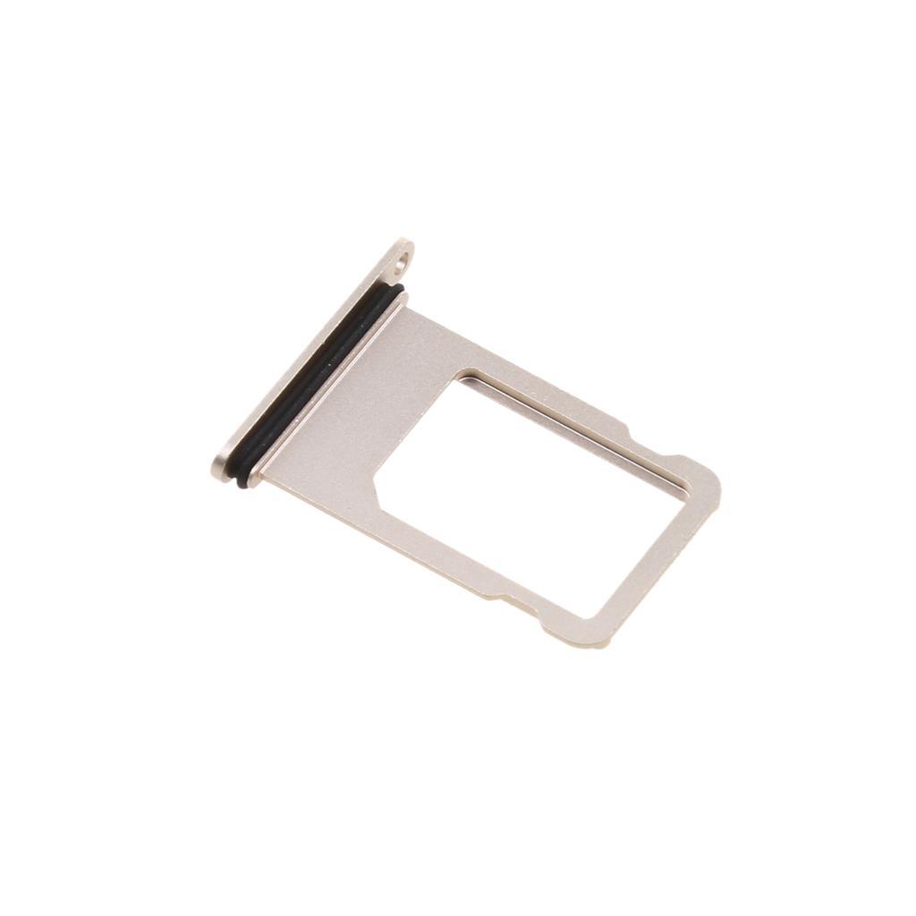 2 Pieces Replacement Nano Sim Card Tray Slot Holder for Apple iPhone 7