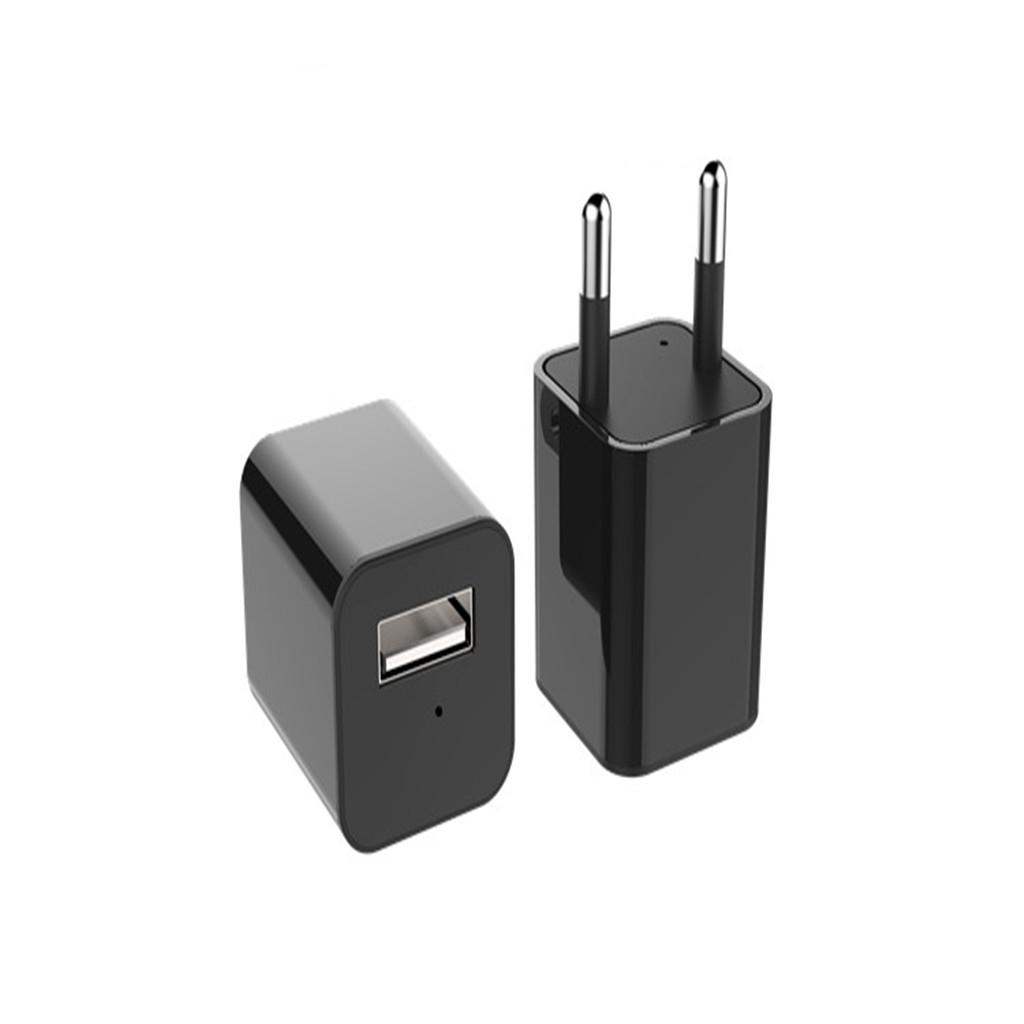 USB Adapter Wall Charger Mini Detection 1080P Camera EU Plug