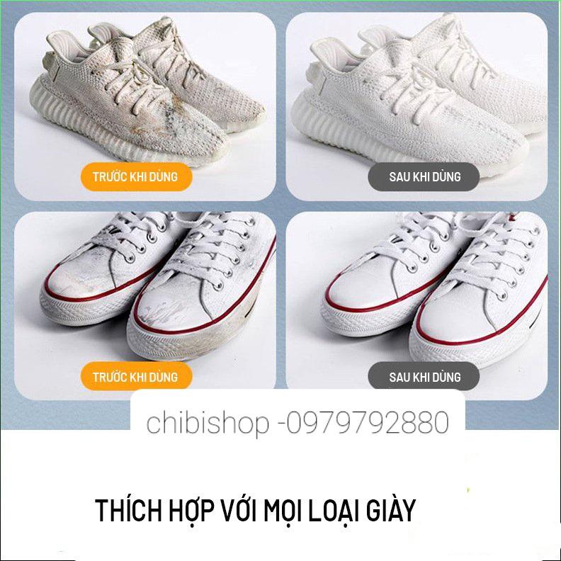 Kem vệ sinh giày da, ba lô, túi xách không cần nước