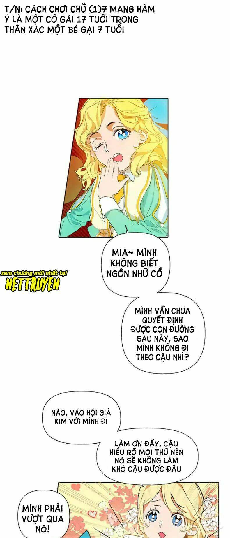 phù thủy tóc vàng chapter 3 4