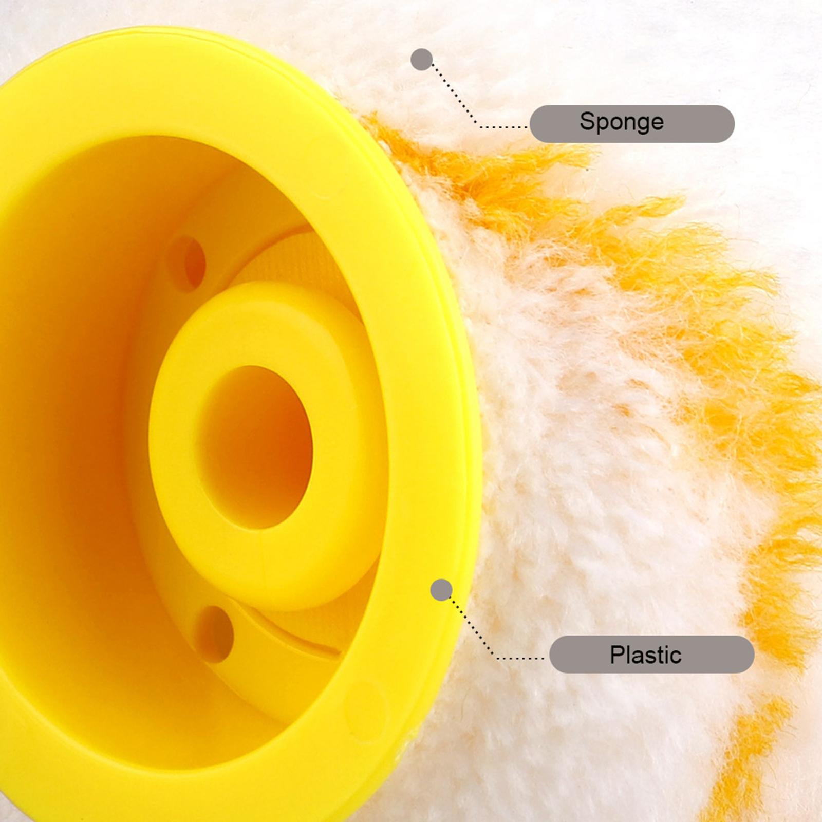 Paint Roller Roller Covers Pack of 2 Cotton Fiber Brush for Paint Rollers for Paint Roller Brush House Painting Supplies