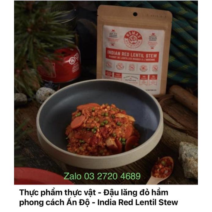 Đậu lăng đỏ hầm phong cách Ấn Độ - INDIA RED LENTIL STEW 56gr