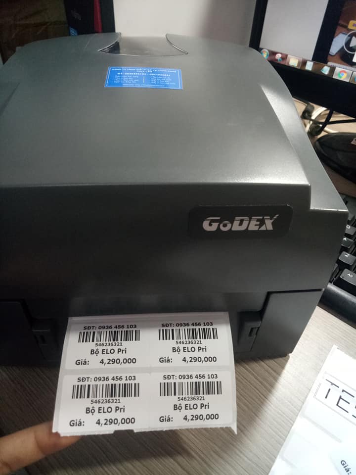 Máy in tem mã vạch Godex G500 - Hàng nhập khẩu