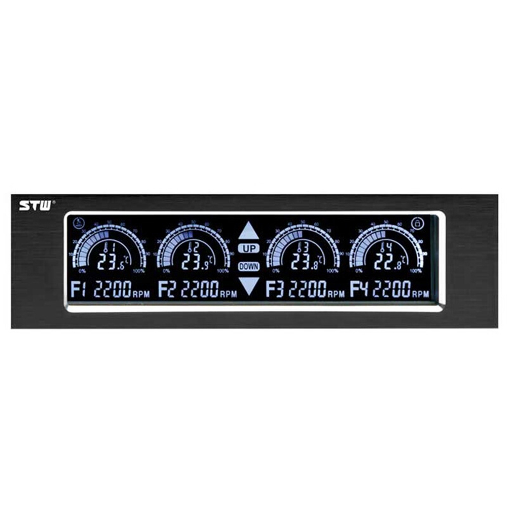 Bộ điều khiển tốc độ quạt STW-5043, điều chỉnh độ sáng và màn hình cảm ứng
