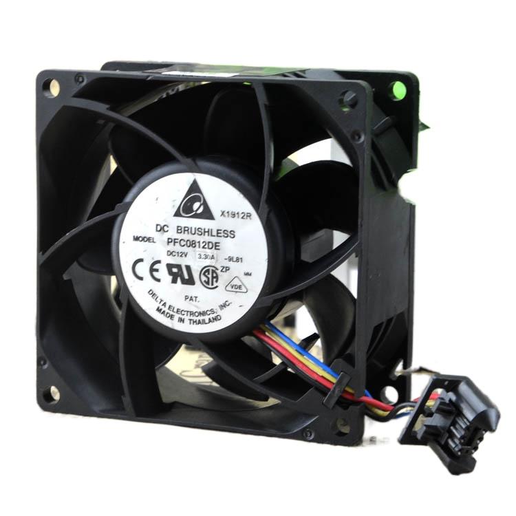 Quạt Tản Nhiệt 4 Dây Delta PFC0812DE 8CM 12V 3.30A 8038 PWM