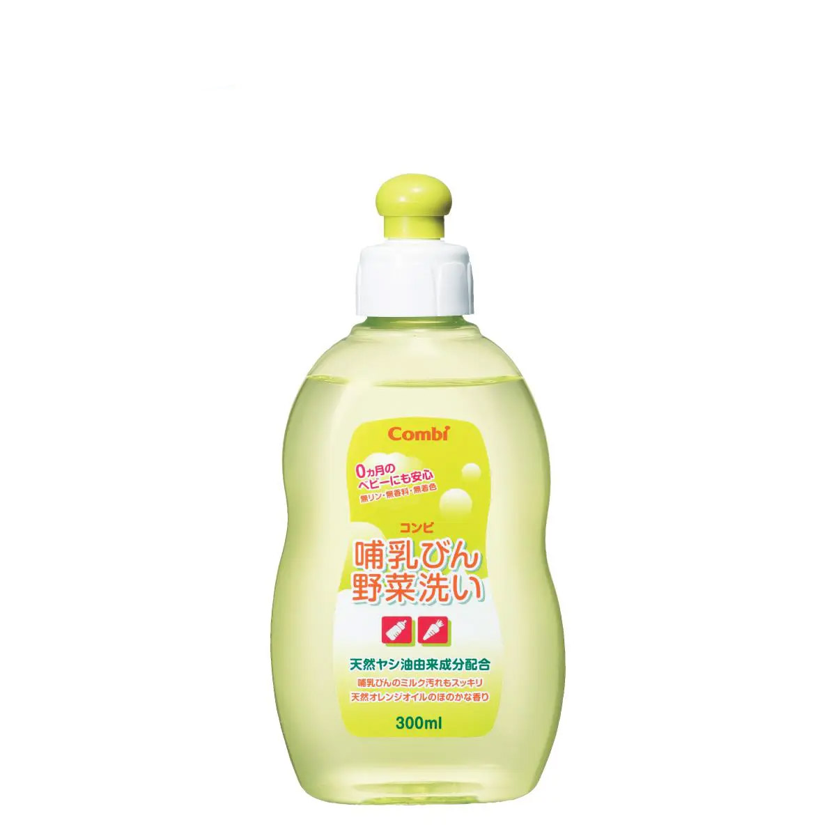 DUng dịch rửa bình sữa và rau quả Combi 300ml dạng CHAI