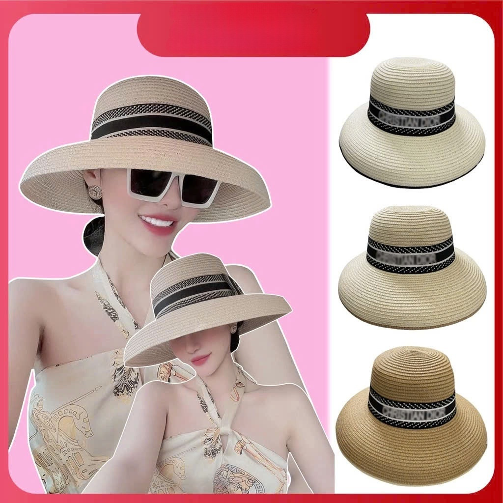 Mũ Nón Nữ Siêu Đẹp Rộng Vành Đi Biển Chống Nắng Tia UV Gấp Gọn Thời Trang Hàn Quốc Đi Chơi Phượt Du Lịch Dã Ngoại Đánh Golf Tenis Ngoài Trời Thoáng Mát Sành Điệu Cá Tính