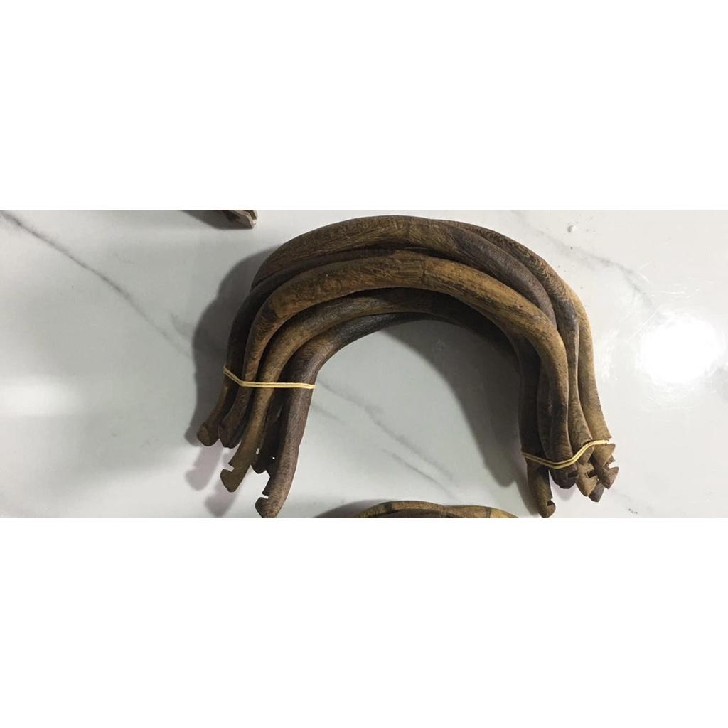 1 chiếc cầu góc lồng chim chào mào gỗ muồng cao cấp