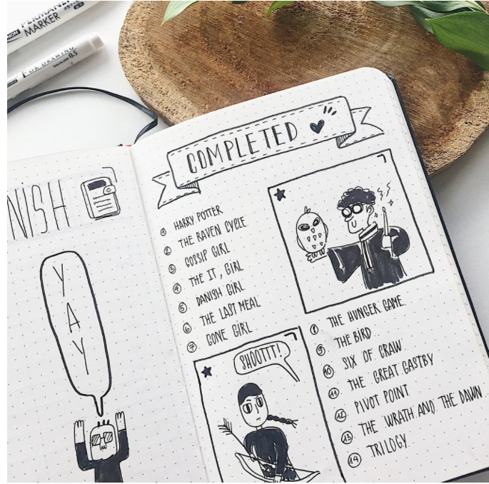 Sổ Tay Bullet Journal - Healthy Juice - 180 Trang (145x208mm)