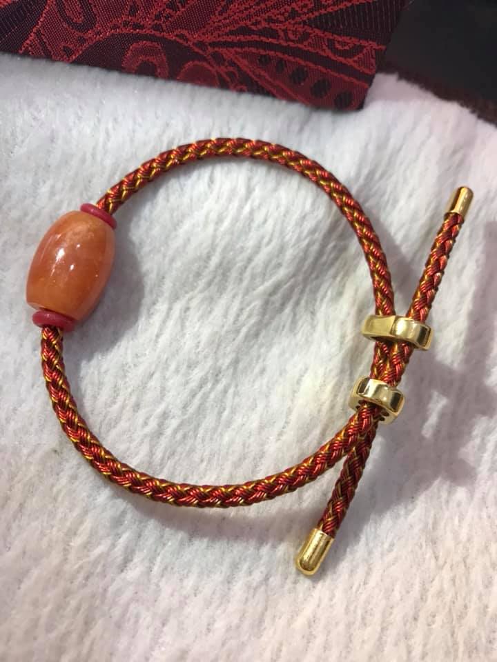 VÒNG NỮ KIỂU LU THỐNG CAM ĐỎ DÂY ĐỎ MAY MẮN CỰC KỲ XINH XẮN NỮ MỆNH HỎA MỆNH THỔ VÒNG FREESIZE NỮ ĐEO ĐƯỢC HẾT Ạ