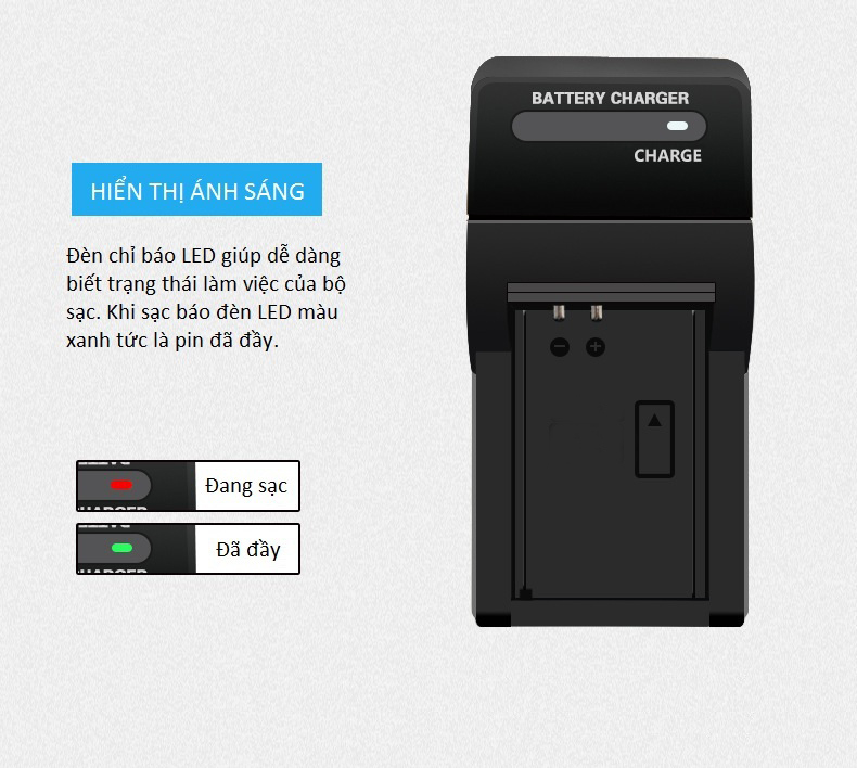 Sạc cho Pin Máy Ảnh Canon Camera Battery Charger LP-E17 - Hàng Nhập Khẩu