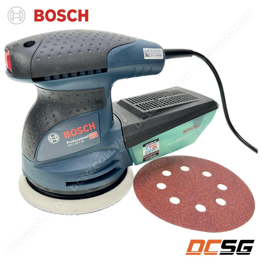 Máy chà nhám lệch tâm 125mm GEX125-1AE Bosch 06013875K0 | DCSG