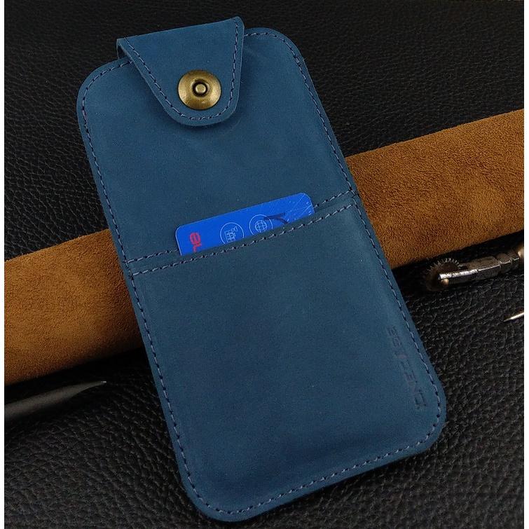 Bao Da Rút cho Samsung S22 Plus, S22 Ultra, Z Fold2, Z Fold3, Z Fold4..Có Quai Cài Da Bò Sáp