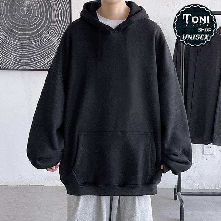 (́ ́ ̉) ÁO HOODIE BASIC Nỉ Bông Cao Cấp Full Size Full Màu (HD1000 - Kèm Video Ảnh Thật)