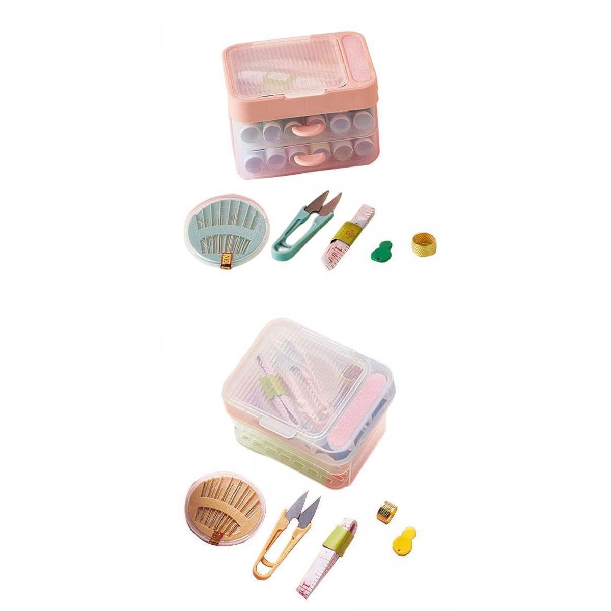2 Sewing  with Box Two Layer Drawer Basic