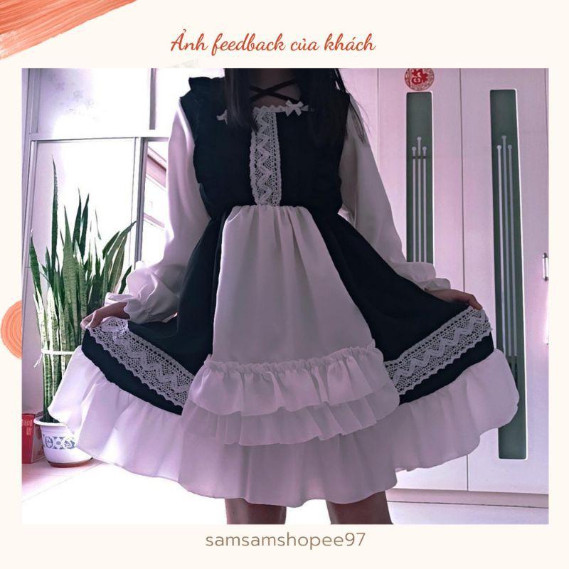 (Có Sẵn) Váy lolita siêu xinh (Kèm Ảnh Thật) VIDEO SHOP TỰ QUAY