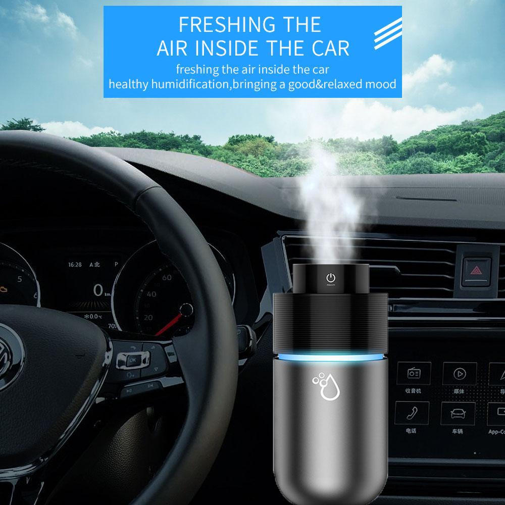 220ML Siêu Âm Thanh Máy Tạo Độ Ẩm Không Khí Tinh Máy Khuếch Tán Tinh Dầu Cho Nhà Xe Hơi USB Phun Sương Tạo Ẩm Hình Ếch Con Phun Sương Tạo Với Đèn LED Nhiều Màu Sắc Ban Đêm đèn