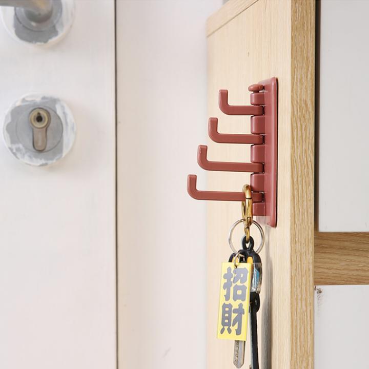 Móc Dán Tường 4 Nhánh Xoay Hình Cây Thông