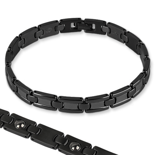 Vòng tay Phiten titanium ip black