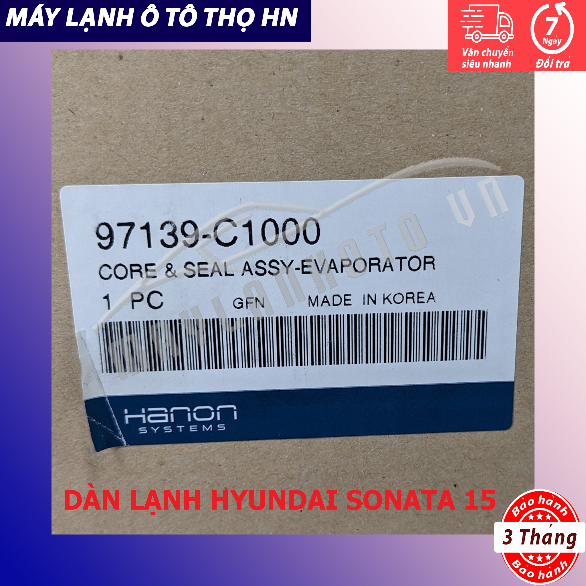 Dàn lạnh Hyundai Sonata 2015 2016 2017 hàng xịn Hàn Quốc 15 16 17