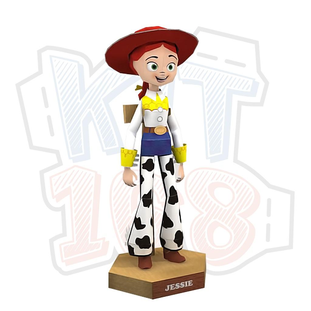 Mô hình giấy Anime Cartoon Jessie Cowgirl - Toy Story