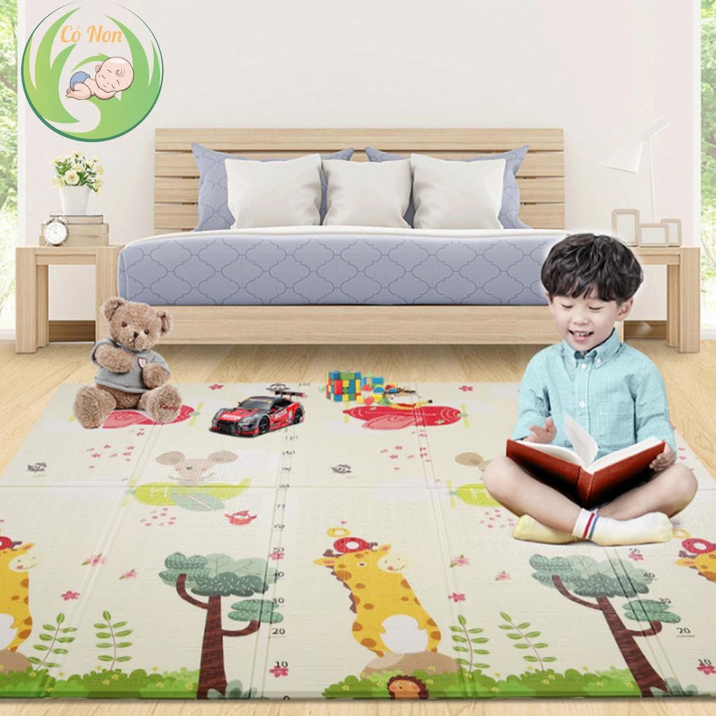 Thảm xốp lót sàn xpe 2 mặt gấp gọn chống thấm nước
