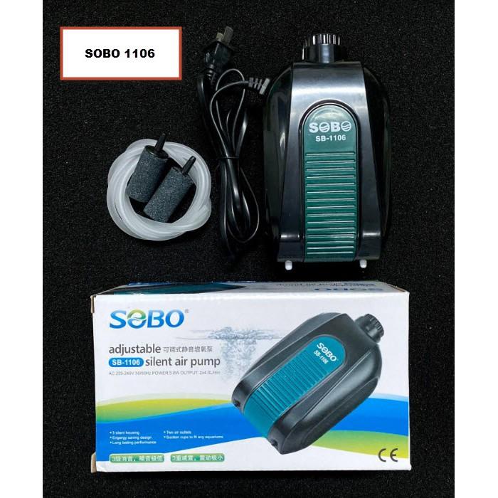 Combo Máy Oxy Sobo 1106 + Nham thạch 1kg