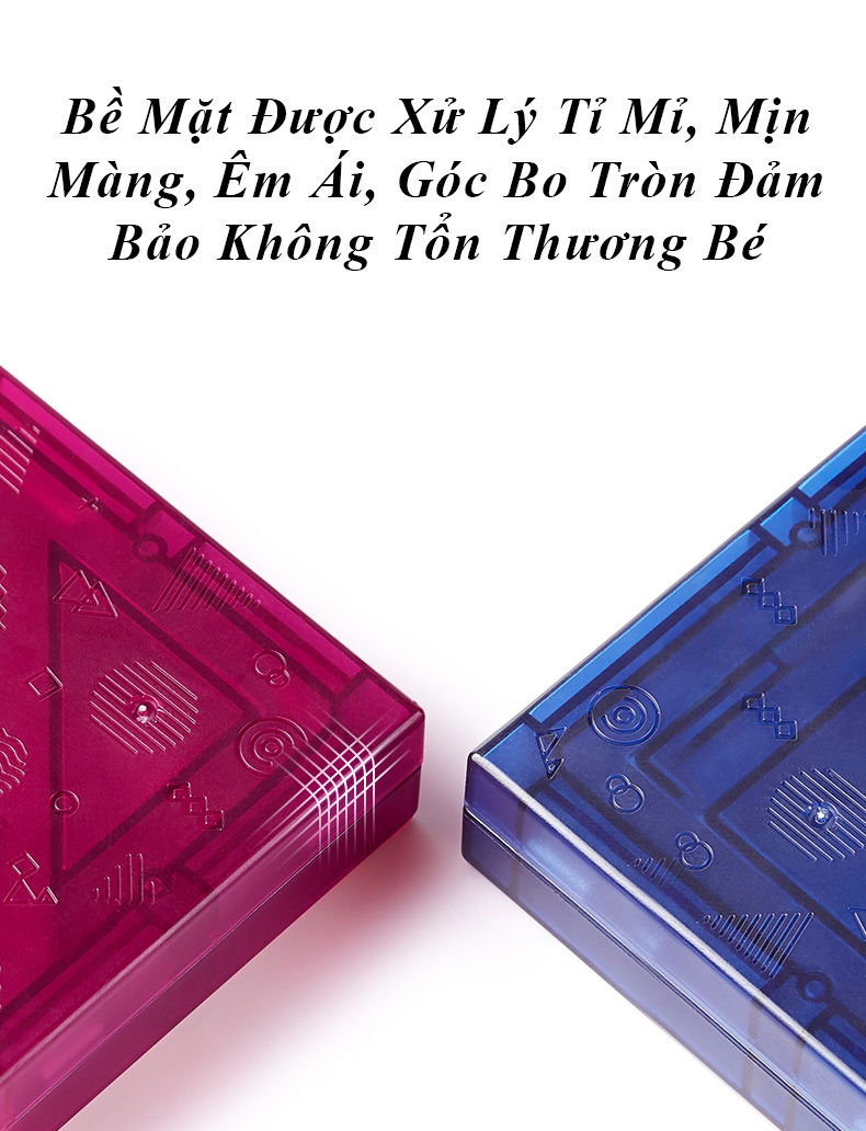 Đồ Chơi Trí Tuệ Xếp Hình Tangram Nam Châm, 7 Miếng Ghép - KUB