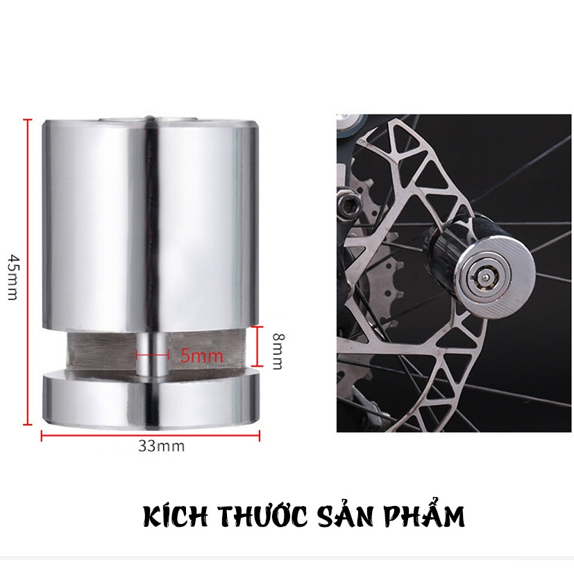 Khoá phanh đĩa xe máy mini chống trộm an toàn thông minh - Hue203store