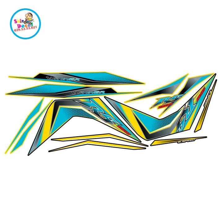 Tem rời winner RS vàng đen