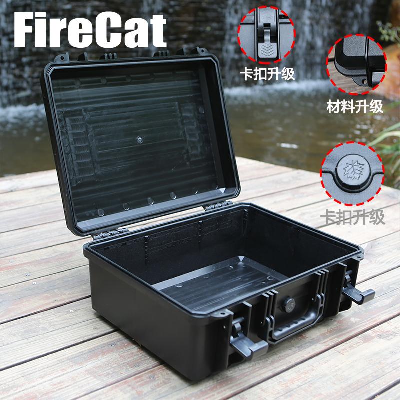 Tactical ABS Resin Tool Case Súng chống sốc không thấm nước Hộp lưu trữ di động Hộp săn bắn Glock G17 Hộp súng bảo vệ an toàn