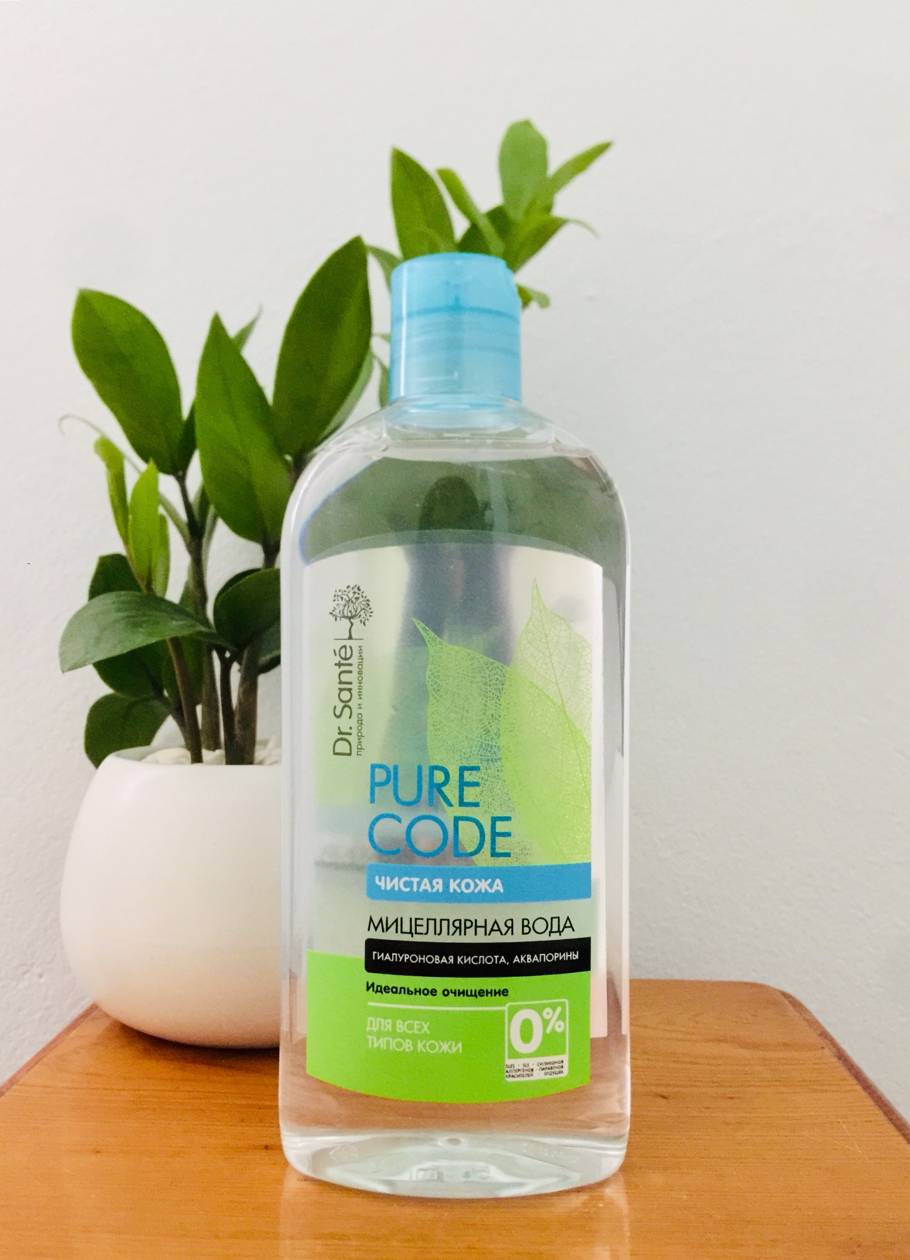 Nước tẩy trang micellar Dr.Sante Pure Cоde dành cho mọi loại da 500ml