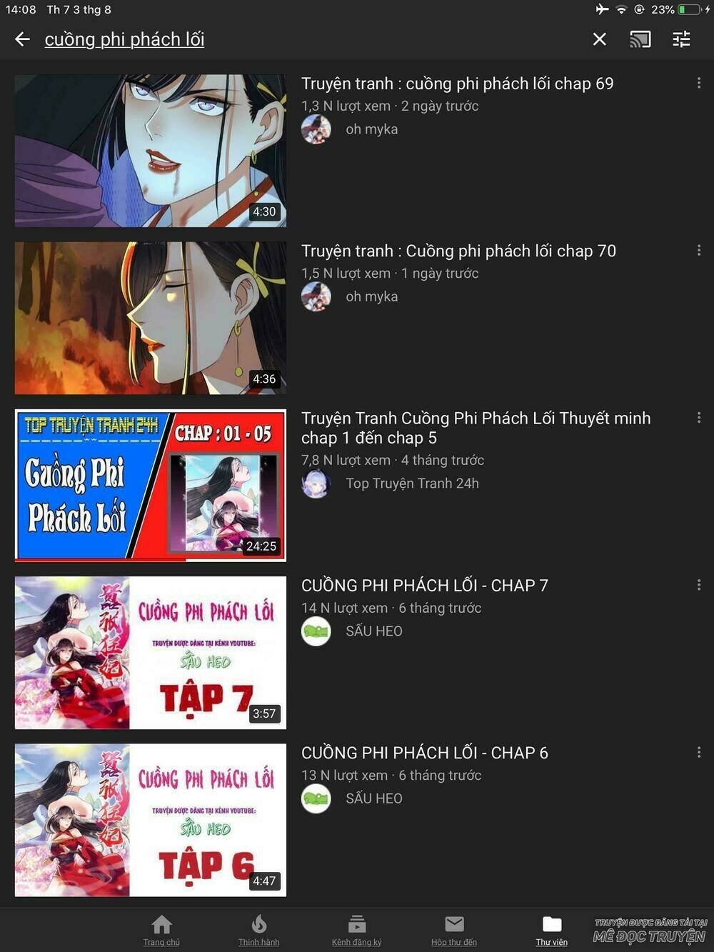 khí trương cuồng phi chapter 7 1