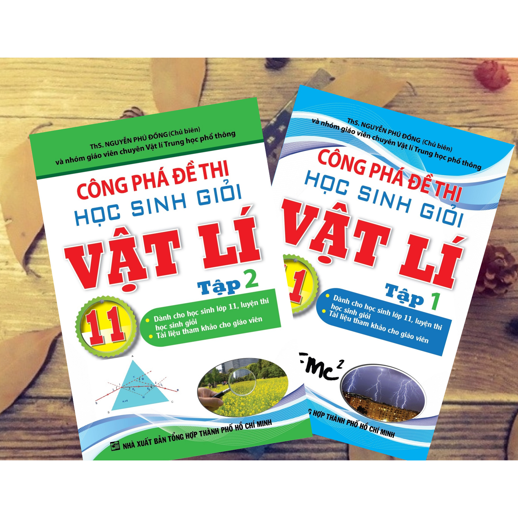 Combo Công Phá Đề Thi Học Sinh Giỏi Vật Lí 11 (Tập 1 + 2)