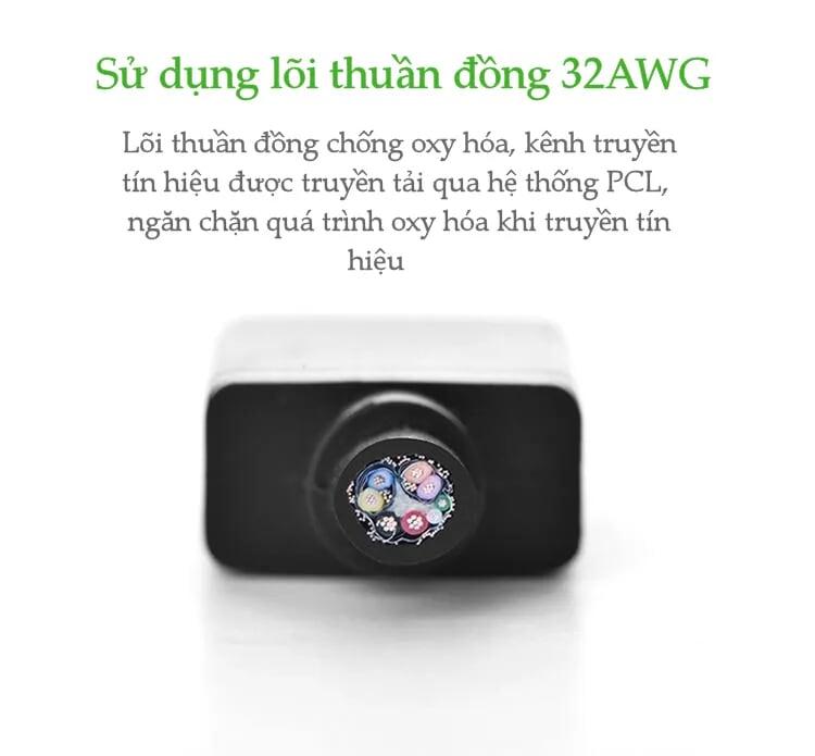 Ugreen UG10477MD105TK 1.5M Màu Đen Cáp chuyển đổi Mini DP sang DisplayPort hỗ trợ phân giải 4K x 2K - HÀNG CHÍNH HÃNG