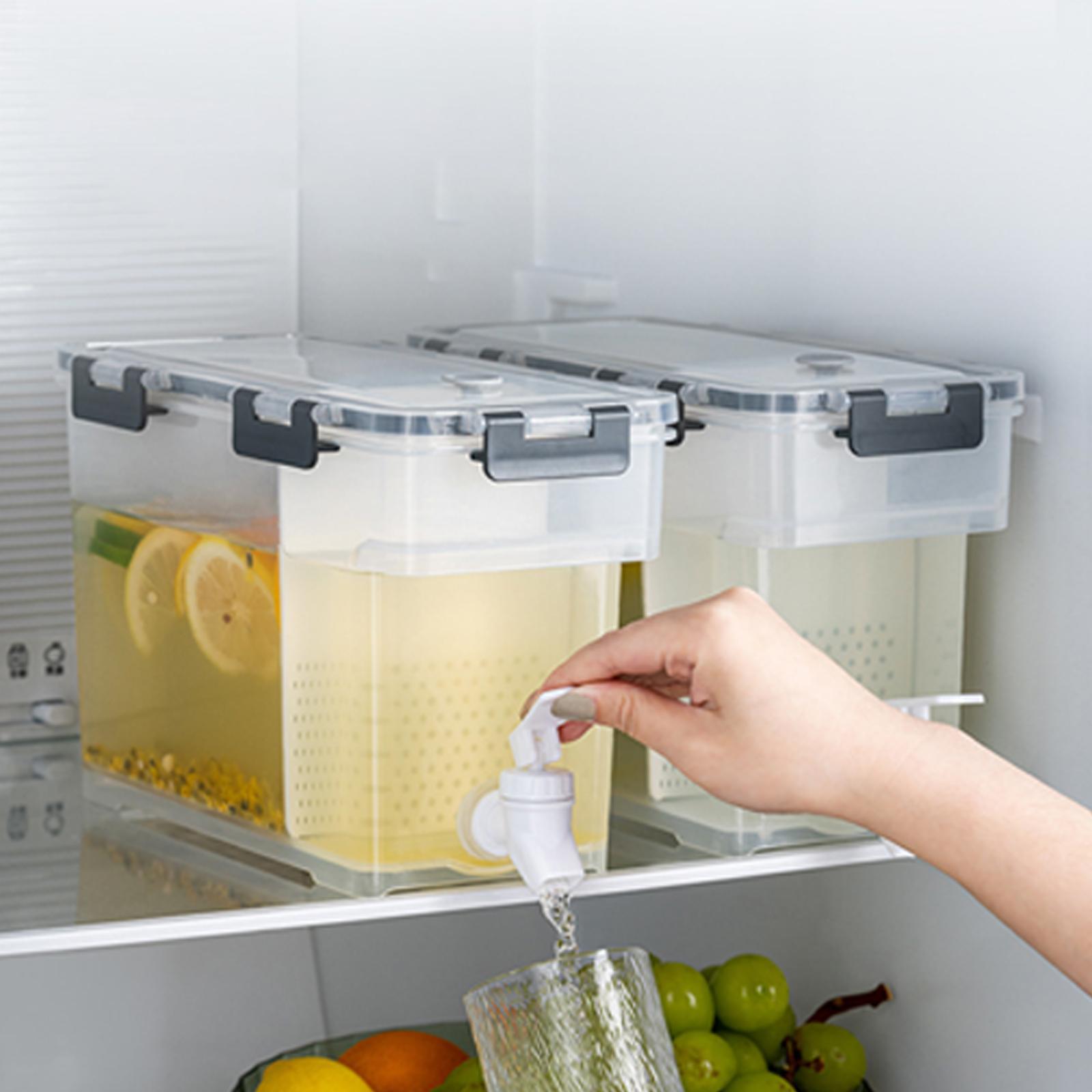 Household Cold Kettle With Faucet Fruit Teapot Water Bucket Water Jug