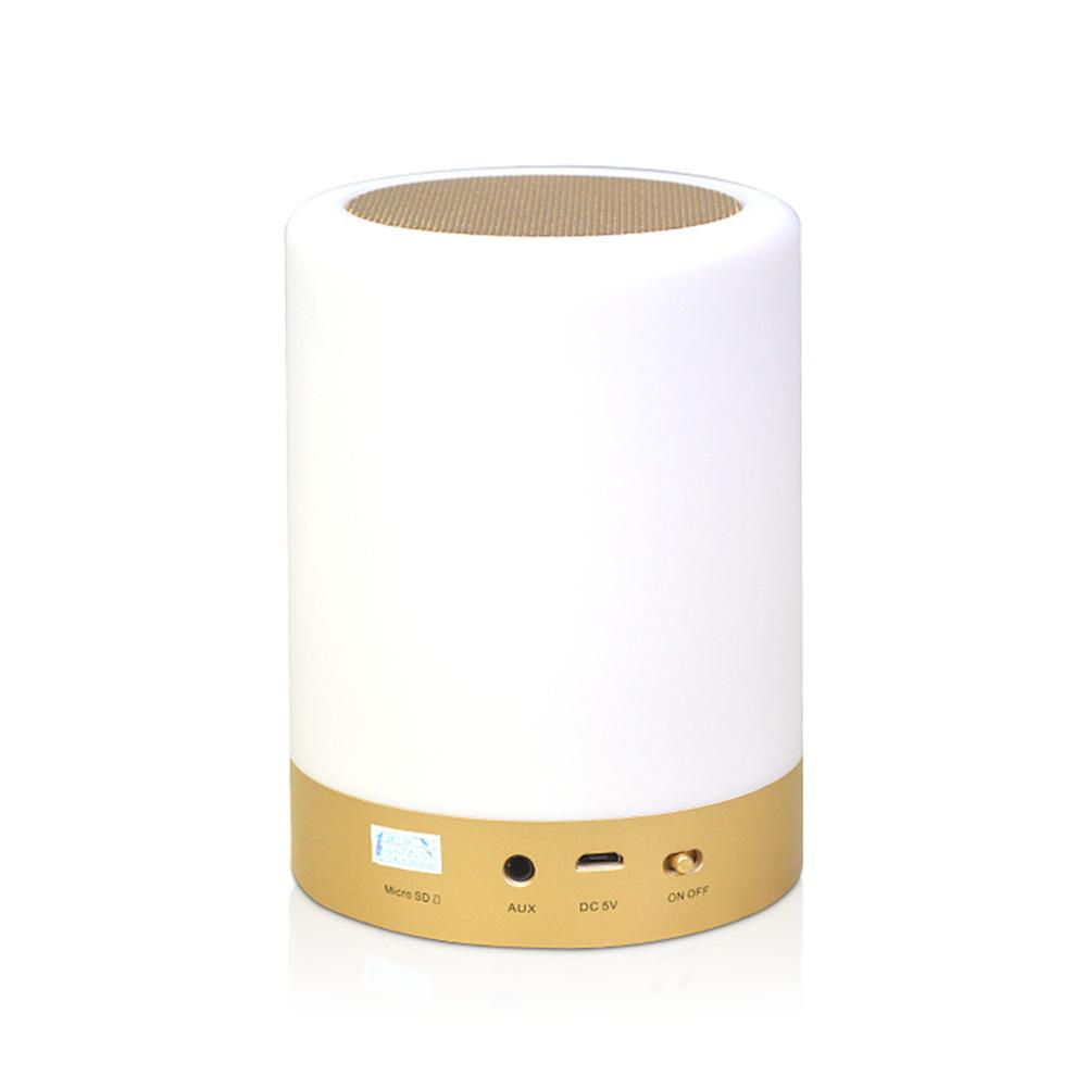 Quà tặng Kinh Qur'an không dây Di động MP3 Đèn LED nhỏ đầy màu sắc Cảm ứng Loa USB tại nhà Điều khiển từ xa có thể điều chỉnh Color: Green