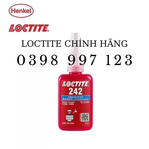 Keo dán khóa ren LOCTITE 242 loại 50ml